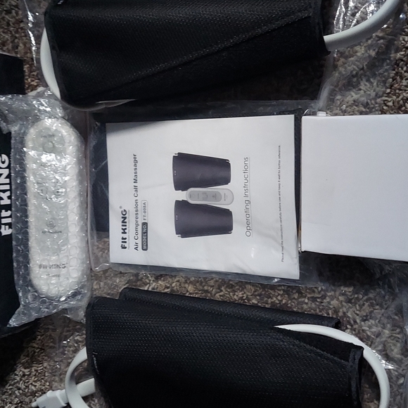 FIT KING AIR COMPRESSION CALF MASSAGER LIKE NEW - Picture 4 of 10